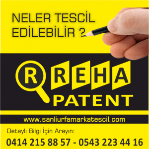 Şanlıurfa Marka Tescil Patent Ofisi İletişim